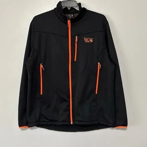 Mountain Hardwear Softshelljacke Herren XL grau Full Zip Logo Reißverschlusstaschen - Bild 1 von 5