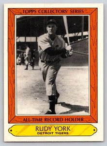 1985 Topps Woolworth All Time Record Holders #43 Rudy York - Picture 1 of 2