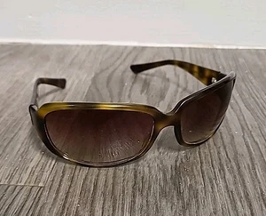 OLIVER PEOPLES KALI DM Brown Rectangular Wrap Sunglasses 64 15 110 - Picture 1 of 10