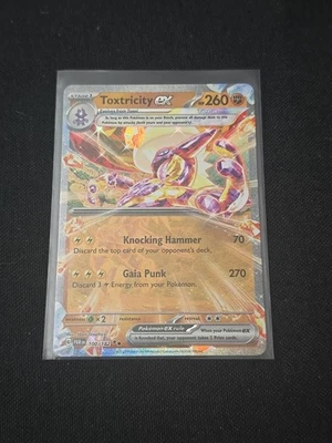 Toxtricity ex 100/182 SV04: Paradox Rift Holo Double Rare  Pokemon TCG NM - Image 1 of 2