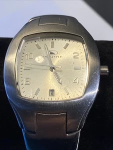 Freestyle 665 Grey And Stainless Steel Calendar Quartz Watch New Battery - Picture 1 of 11