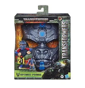 Transformers L'Ascesa delle Bestie Film Optimus Primal MASCHERA CONVERTIBILE DMG PKG - Foto 1 di 5
