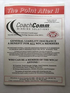 The Point After II Wisconsin Football Coaches Association Fall 2008 Magazine - Picture 1 of 6