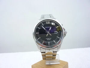SEIKO Kinetic 100M Armbanduhr 5M82-0AE0 Herren Armbanduhr 42mm - Bild 1 von 19
