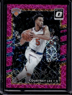 Courtney Lee 2017-18 Donruss Optic #100 Pink Velocity Prizm/79 Foto 1 de 2