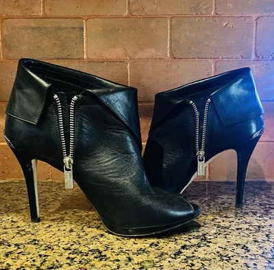 Botines Michael Kors Kenda Peep Toe Foto 1 de 4