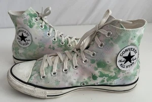 Converse Chuck Taylor All Star Women’s Size 10 Tie-Dye Splatter High Top Shoes - Picture 1 of 8