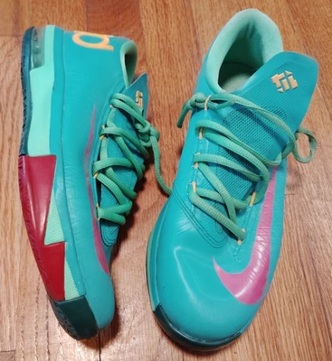 $110 Tenis NIKE KD 6 'Colección Héroe' GS Juvenil Talla 5Y 599477-304 Baloncesto Foto 1 de 4