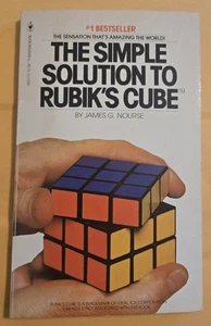 Rubik's Cube The Simple Solution To  1981 PB Book James Nourse Paperback  - Picture 1 of 3