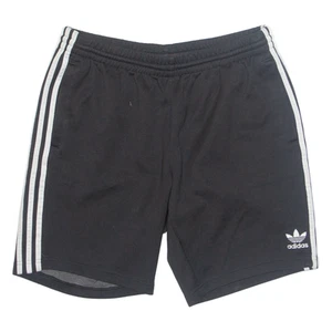 ADIDAS ORIGINALS Mens Sports Shorts Black Relaxed L W32 - Picture 1 of 6