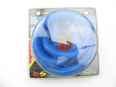 Spectre 29766 Blue Split Loom - 1/2" X 6' Long - Image 1 of 3