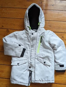 boy winter jacket 5-6 year, white/ivory, George, great offer!! - Picture 1 of 5