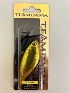 Team Daiwa 3/4 oz Lipless Crankbait Color Black Gold Fire - Picture 1 of 1