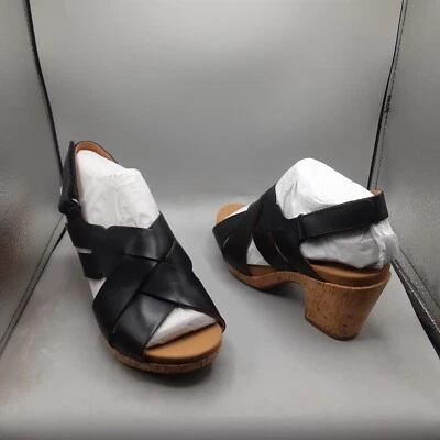 Женские сандалии Cobb Hill Alleah Sling 7,5 М черная кожа D856 - Изображение 1 из 4