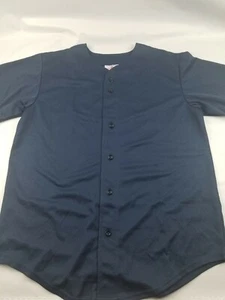 Teamwork Athletic Apparel Sz 42 Navy Blue New - Picture 1 of 5