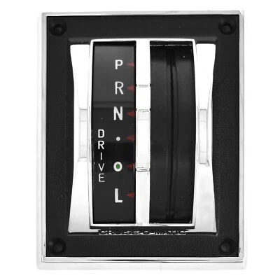 Bisel selector de palanca de cambios automático Mustang 1965-1966 Foto 1 de 3