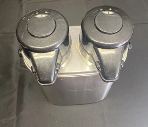 Double Thermal Drink Dispenser 2 in 1 Air Pot Coox Hot & Cold Stainless Steel 4L - Picture 1 of 5