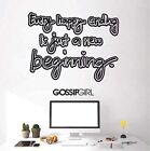 Gossip Girl Quote Every Happy Ending Wall Sticker Vinyl Art Decal Decor