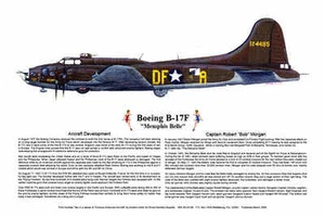 B-17F, B-25, B-26 & B-29, Aviation Prints, Artist; Ernie Boyette - Picture 1 of 4
