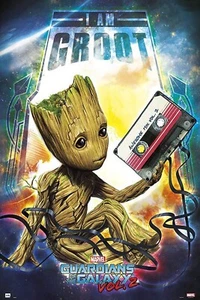 Marvel Games Guardians of the Galaxy I am Groot Maxi Wandposter 61x91,5 cm - Bild 1 von 1