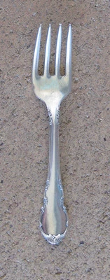 Tenedor de bebé LUNT moderno victoriano de plata esterlina 17,5 grs posterior a 1940 ~ ENVÍO GRATUITO Foto 1 de 4