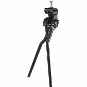 Pletscher Heavy Duty double leg kickstand BLACK or SILVER 320mm / End cap option - Picture 1 of 8