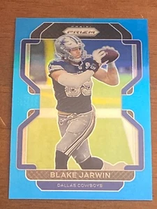 Prizm Blue Refractor 2021 Blake Jarwin #241 Cowboys combinación de colores - Imagen 1 de 2