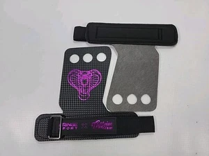 🐍 COBRA WEIGHT LIFTING GYM GRIPS FRINGE SPORT X CAFFEINE AND KILOS - SMALL - - Picture 1 of 2