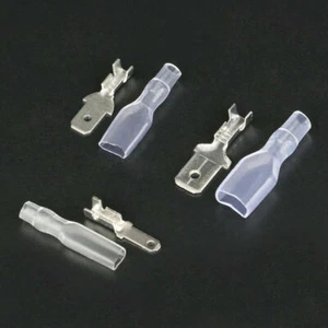 Conector de cable eléctrico con pala macho no aislado de 2,8/4,8/6,3 mm - Imagen 1 de 5
