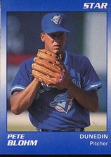 1990 Star Dunedin Blue Jays PETE BLOHM RC BLUE JAYS NEW YORK NY