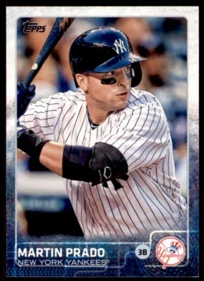 2015 Topps Martin Prado New York Yankees #302 2100 - Image 1 of 2