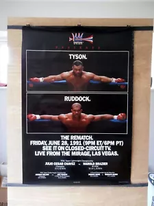 MIKE TYSON vs. DONOVAN RUDDOCK (2) : Original (KINGVISION) Boxposter 30D - Bild 1 von 9
