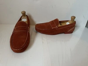 Sebago Smart Leather Loafer Shoes Size UK 7.5 EU 41.5 Wide Fit - Picture 1 of 14
