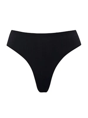 Good American Womens Black Good Waist Bikini Bottom Swnimwear Lined Size 5 NWT - Image 1 of 4