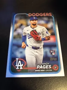 2024 Topps Update Series - Rookie Debut #US108 Andy Pages (RC) - Picture 1 of 1