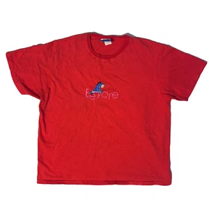 Camiseta Vintage Winnie The Pooh Eeyore Roja - L Bordada - Imagen 1 de 4