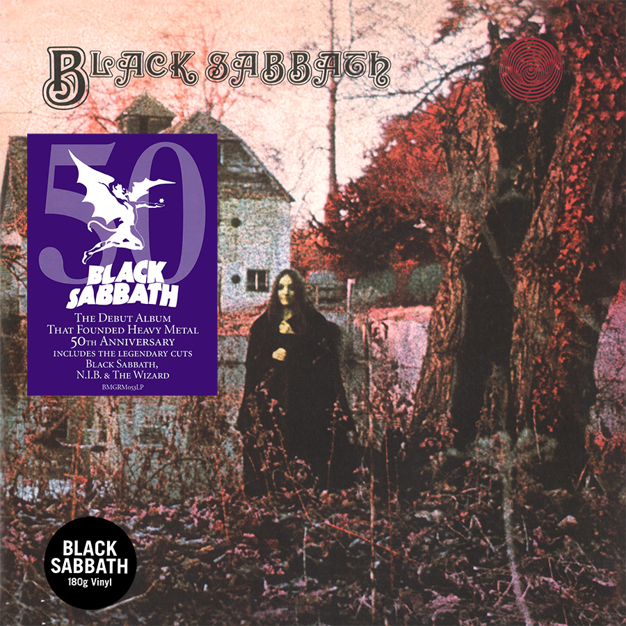 Black Sabbath ~ Black Sabbath (1970) 12" VINYL RECORD LP 2015 BMG UK •• NEW ••