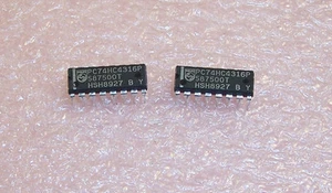 QTY (25) PC74HC4316P PHILIPS 16 PIN DIP QUAD BILATERAL SWITCH 74HC4316 1 TUBE - Bild 1 von 1