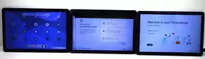 Lot 3 Lenovo IdeaPad CT-X636F 10.1" 128GB MediaTek Chromebook - Picture 1 of 5
