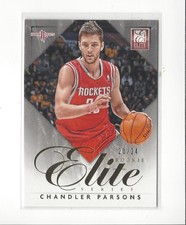 2012-13 Elite Series Rookies Gold #13 Chandler Parsons Rookie Rockets /24