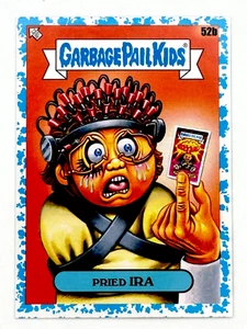 2023 Garbage Pail Kids Intergoolactic Mayhem #52b PRIED IRA Blue Parallel 77/99 - Picture 1 of 3