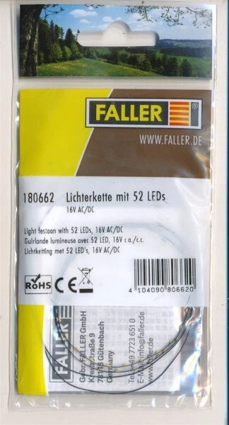 Faller 180662 Lichterkette mit 52 LEDs NEU OVP - Bild 1 von 1