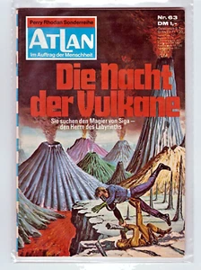SAMMLUNGSAUFLÖSUNG ATLAN (PERRY RHODAN ) Nr.63 Die Nacht der Vulkane ROMANHEFT - Bild 1 von 1