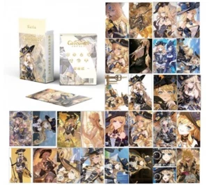 Tarjeta Lomo de anime Genshin Impact NAVIA Paper 5,7*8,7 cm 50 piezas/conjunto - Imagen 1 de 1