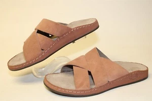 Chaco Womens Size 6 37 Wayfarer Slides Sandals Clay Suede Flat Shoes JCH108834 - Picture 1 of 24