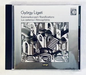 Ligeti (Concierto de cámara/Ramificaciones/Lux aeterna/Atmospheres) - Wergo - **COMO NUEVO** - Imagen 1 de 4