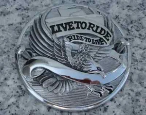 2004-2020 Harley Davidson Sportster 883 1200 CHROME EAGLE POINTS COVER - Picture 1 of 1
