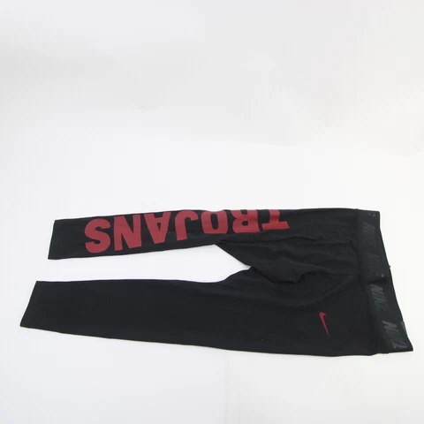 USC Trojans Nike Compression Pants Women's Black/Cardinal New Cover