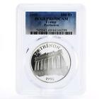 Frankreich 100 Franken Europäisches Erbe Parthenon PR69 PCGS Silbermünze 1995