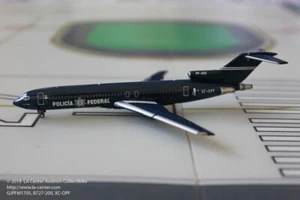 Gemini Jets Mexican Federal Police Boeing 727 in alter Farbe Diecast Modell 1:400 - Bild 1 von 1